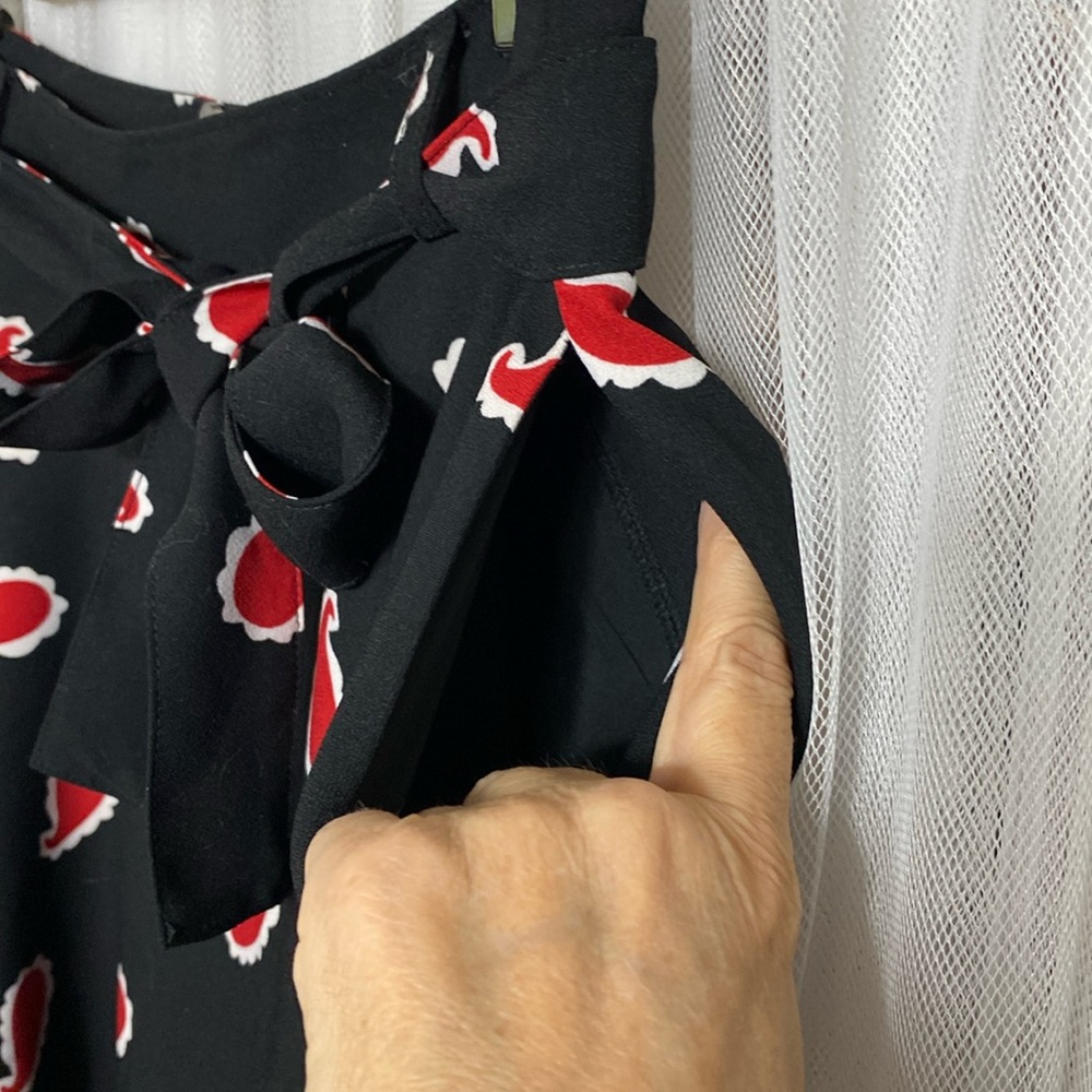 Icone for Simons skater/flare black/red short skirt! Size S - Picture 6 of 11